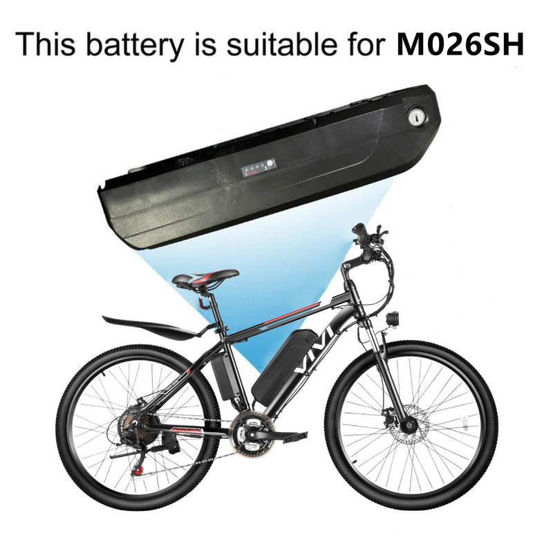 VIVI Electric Bike Battery For M026SH Ebike