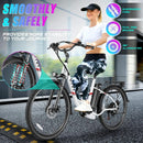 VIVI C26 Step-Through Commuter Electric Cruiser Bike