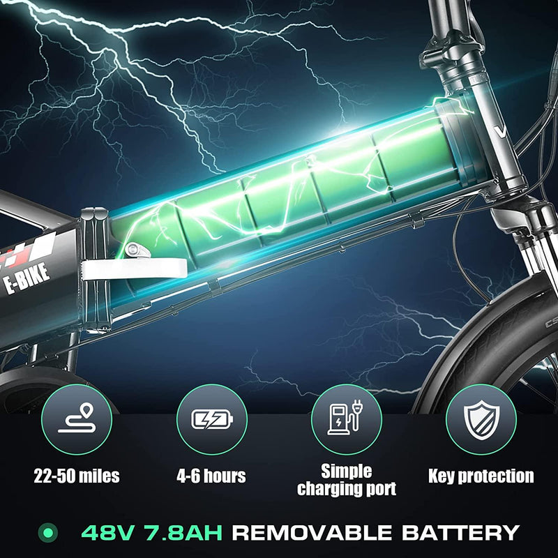 VIVI FM20 City Commuter Folding Electric Bike