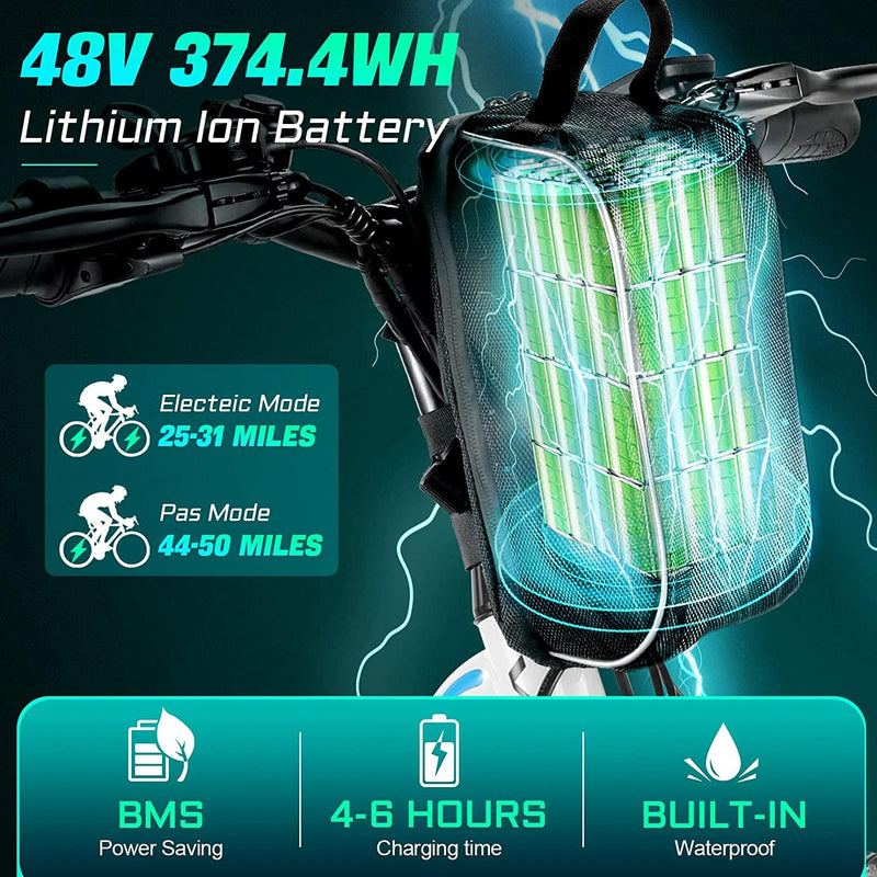 VIVI MT26G Step-Through Electric Commuter Bike